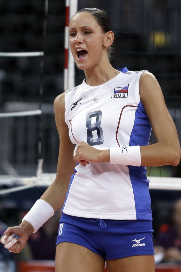 Nataliya Goncharova, thành viên đội tuyển bóng chuyền Nga.